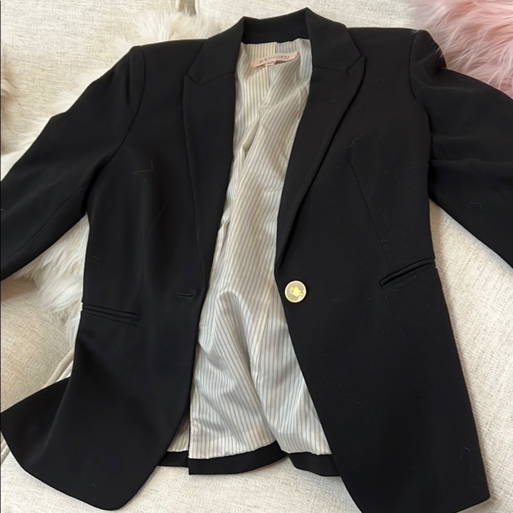 Philosophy Black Blazer jacket size xs - Picture 7 of 7